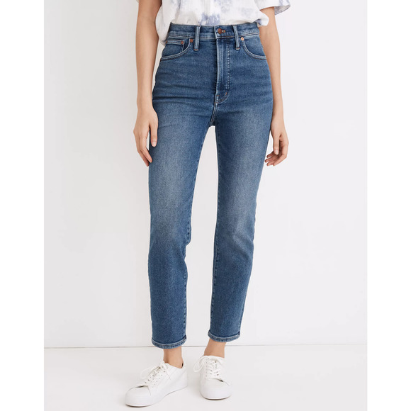 Madewell Denim - Madewell Perfect Vintage Jean 26 Blue Denim High Rise Maplewood 90s Mom